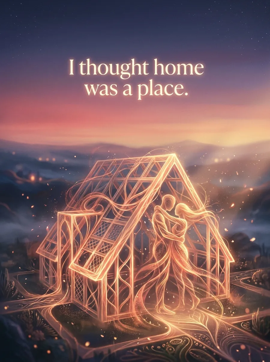 I thought home was a place.