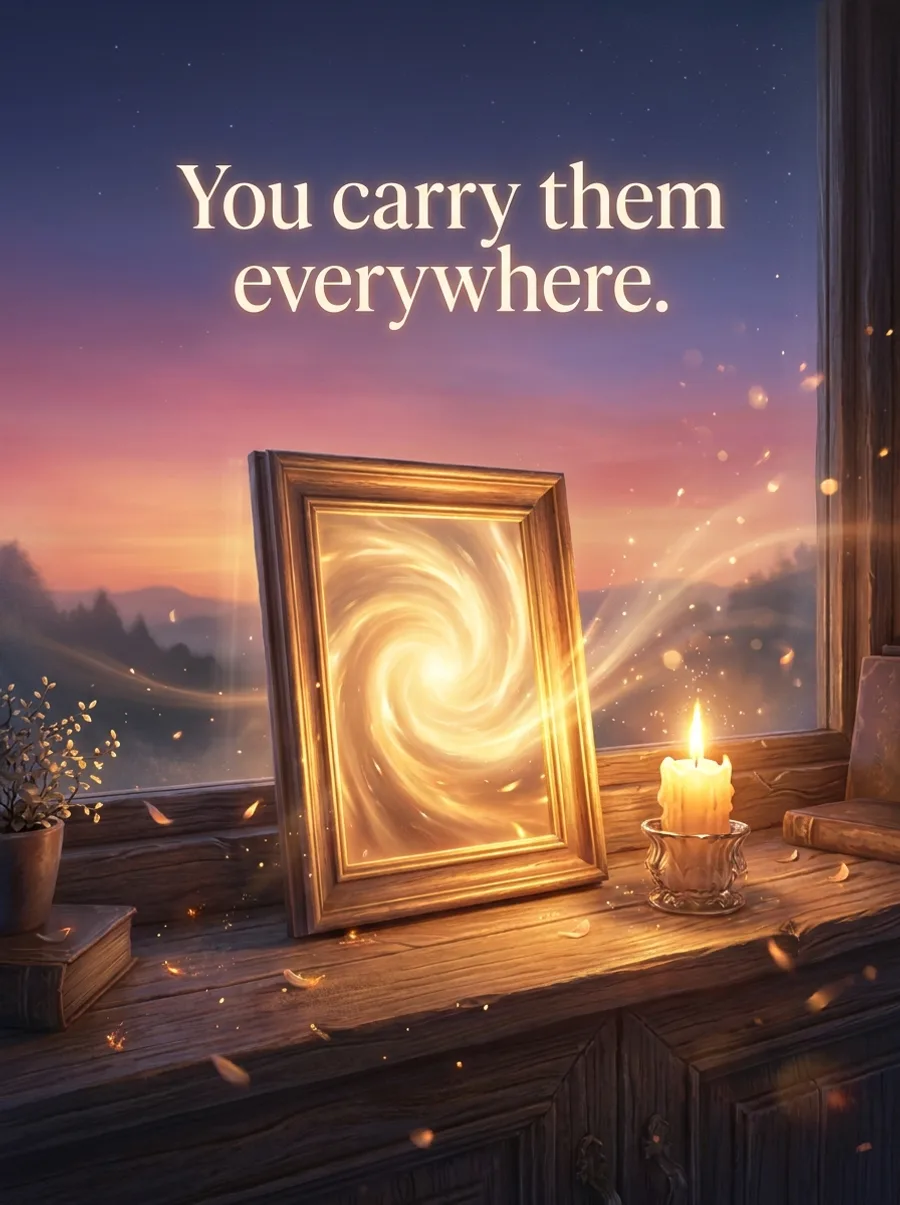 You carry them everywhere.