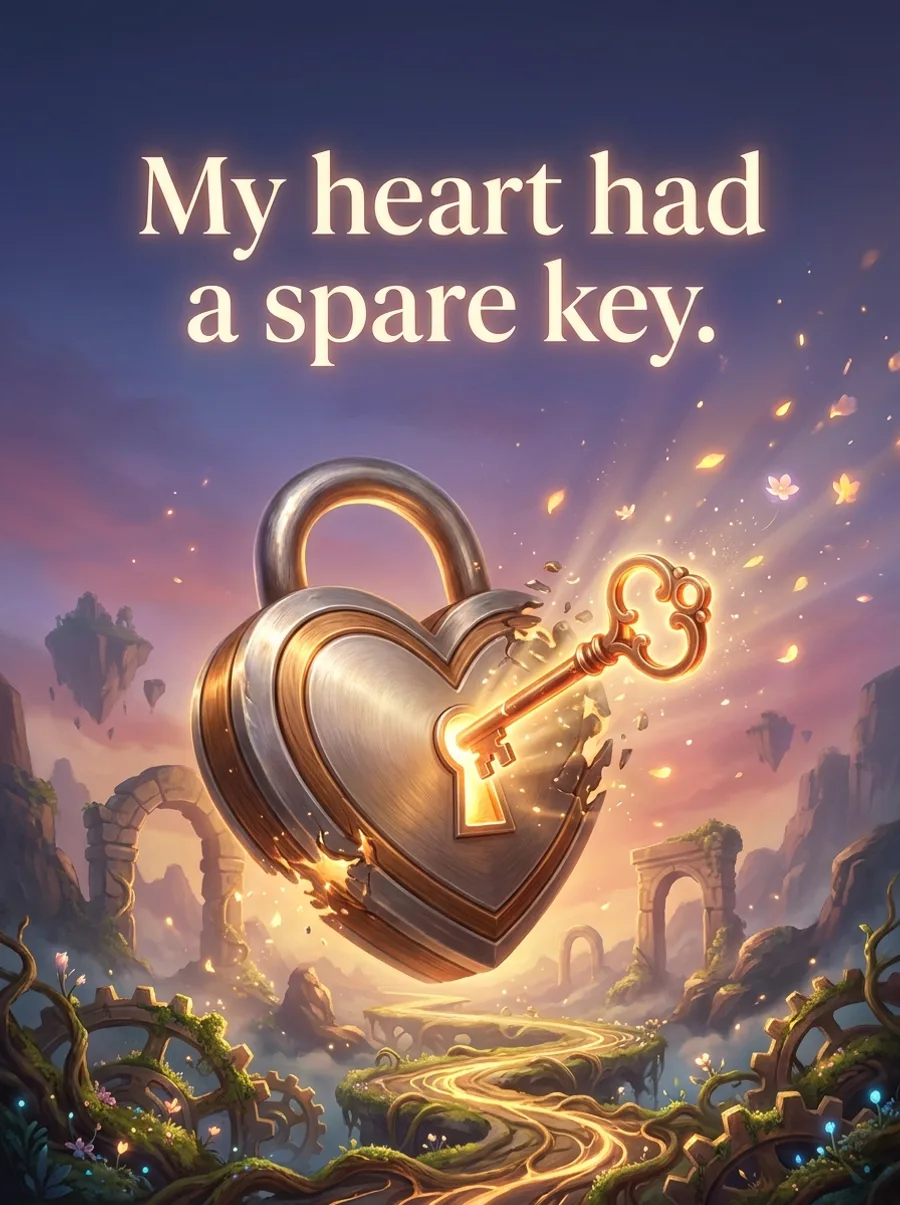My heart had a spare key.