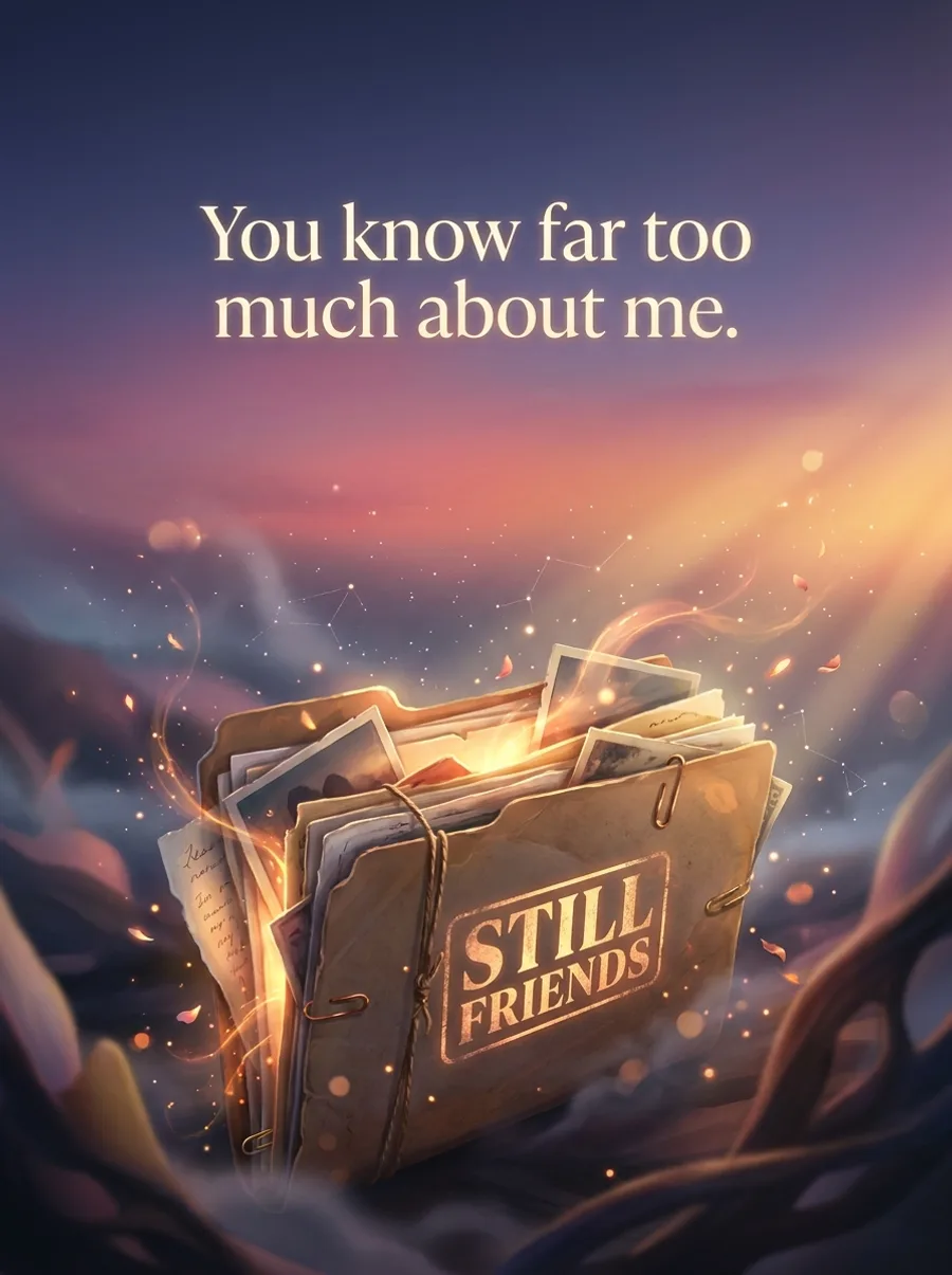 You know far too much about me.